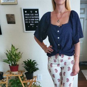 A New Day - Target - Navy Blue Shirt - LARGE